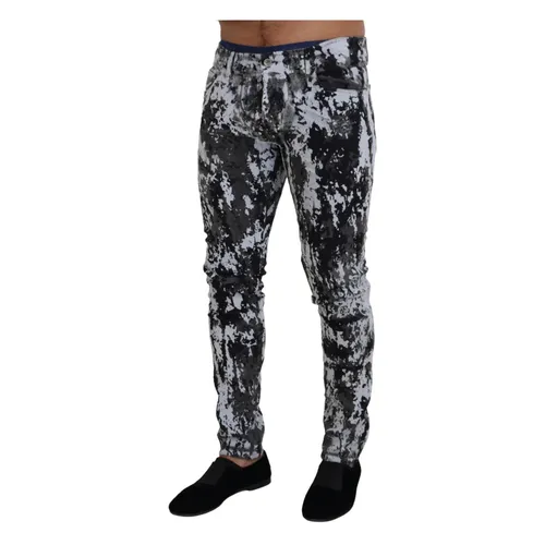 Trousers > Slim-fit Trousers - - Dolce & Gabbana - Modalova
