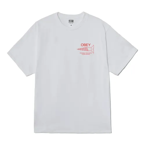 Obey - Tops > T-Shirts - White - Obey - Modalova