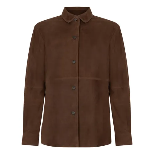 Jackets > Leather Jackets - - TotêMe - Modalova
