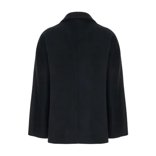 Coats > Double-Breasted Coats - - Plain - Modalova