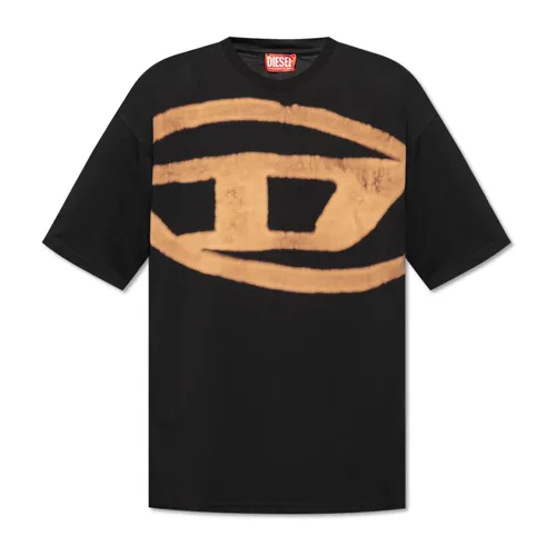 Diesel - Tops > T-Shirts - Black - Diesel - Modalova