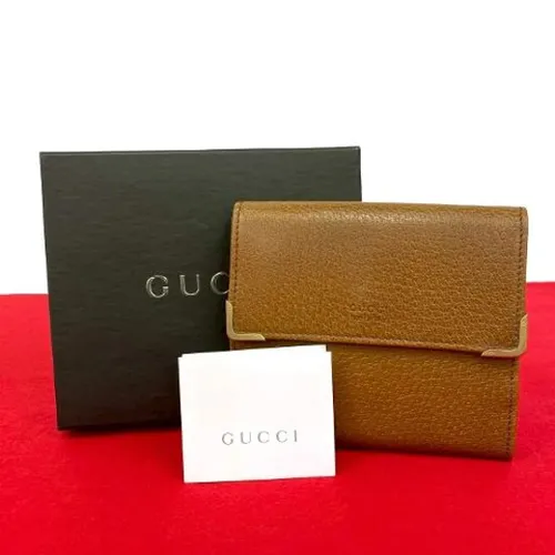 Pre-owned > Pre-owned Accessories > Pre-owned Wallets - - Gucci Vintage - Modalova