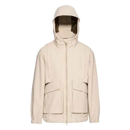 Geox - Coats > Parkas - Beige - Geox - Modalova