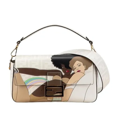 Pre-owned > Pre-owned Bags > Pre-owned Shoulder Bags - - Fendi Vintage - Modalova