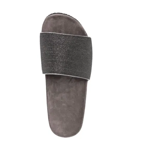 Shoes > Flip Flops & Sliders > Sliders - - Brunello Cucinelli - Modalova