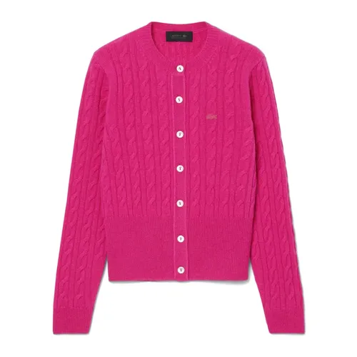 Knitwear > Cardigans - - Lacoste - Modalova