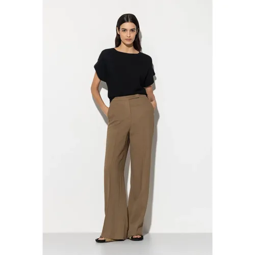 Trousers > Wide Trousers - - Luisa Cerano - Modalova