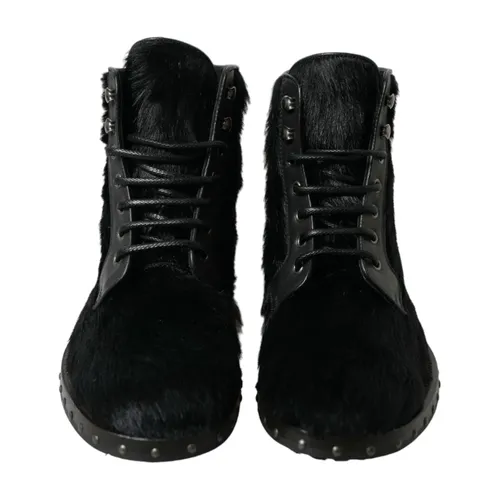 Shoes > Boots > Lace-up Boots - - Dolce & Gabbana - Modalova