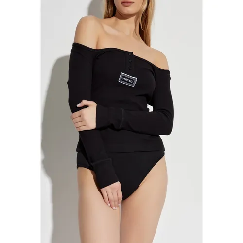 Tops > Long Sleeve Tops - - Versace - Modalova