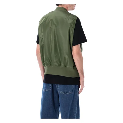 Jackets > Vests - - Alpha Industries - Modalova