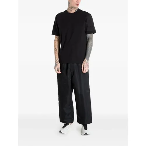 Y-3 - Tops > T-Shirts - Black - Y-3 - Modalova