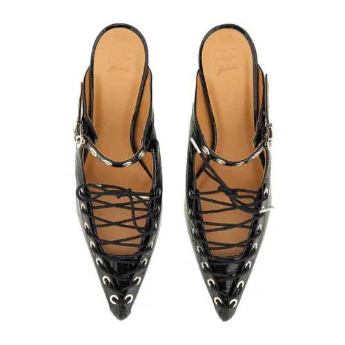 Shoes > Heels > Heeled Mules - - Ganni - Modalova
