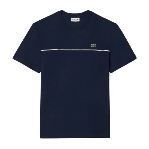Lacoste - Tops > T-Shirts - Blue - Lacoste - Modalova