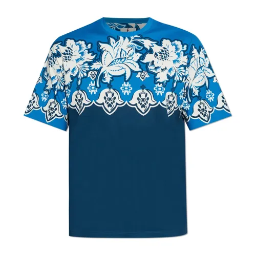 Etro - Tops > T-Shirts - Blue - Etro - Modalova