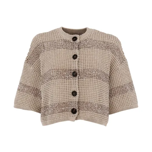 Knitwear > Cardigans - - Brunello Cucinelli - Modalova