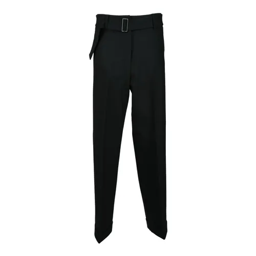 Trousers > Straight Trousers - - Fabiana Filippi - Modalova
