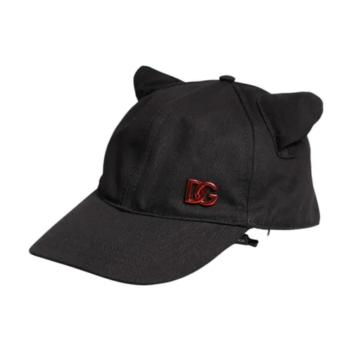 Accessories > Hats > Caps - - Dolce & Gabbana - Modalova