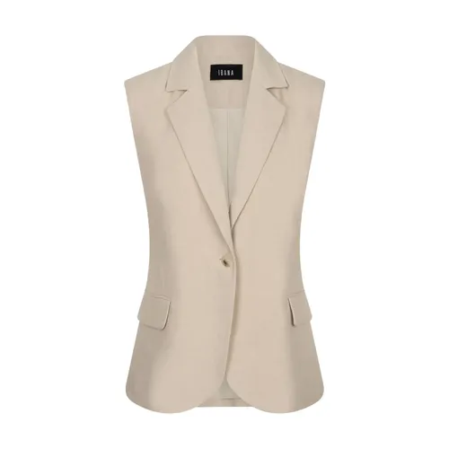 Ibana - Jackets > Vests - Beige - Ibana - Modalova