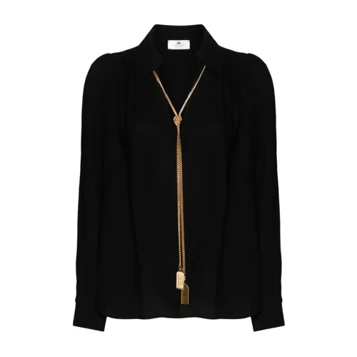 Blouses & Shirts > Blouses - - Elisabetta Franchi - Modalova