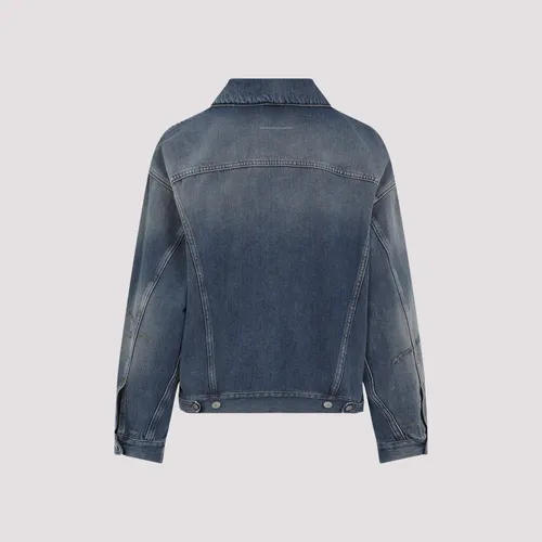 Jackets > Denim Jackets - - MM6 Maison Margiela - Modalova