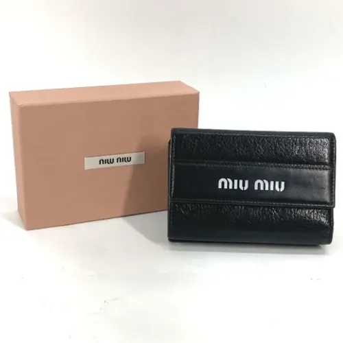 Pre-owned > Pre-owned Accessories > Pre-owned Wallets - - Miu Miu Pre-owned - Modalova