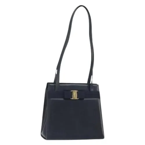 Pre-owned > Pre-owned Bags > Pre-owned Shoulder Bags - - Salvatore Ferragamo Pre-owned - Modalova