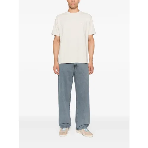 Autry - Tops > T-Shirts - Beige - Autry - Modalova
