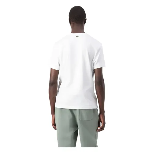 Lacoste - Tops > T-Shirts - White - Lacoste - Modalova