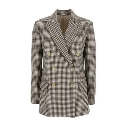 Jackets > Blazers - - Brunello Cucinelli - Modalova