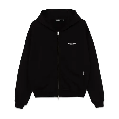 Sweatshirts & Hoodies > Zip-throughs - - Represent - Modalova