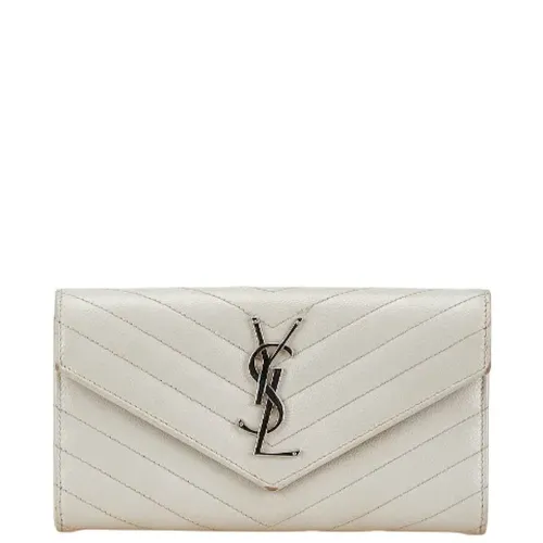 Pre-owned > Pre-owned Accessories > Pre-owned Wallets - - Yves Saint Laurent Vintage - Modalova