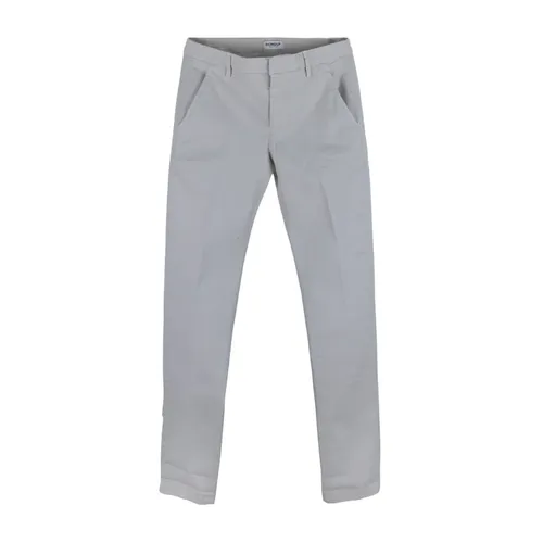 Dondup - Trousers > Chinos - Gray - Dondup - Modalova