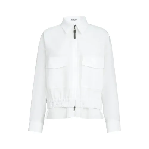 Jackets > Light Jackets - - Brunello Cucinelli - Modalova