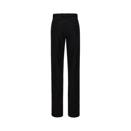 Trousers > Straight Trousers - - Versace - Modalova