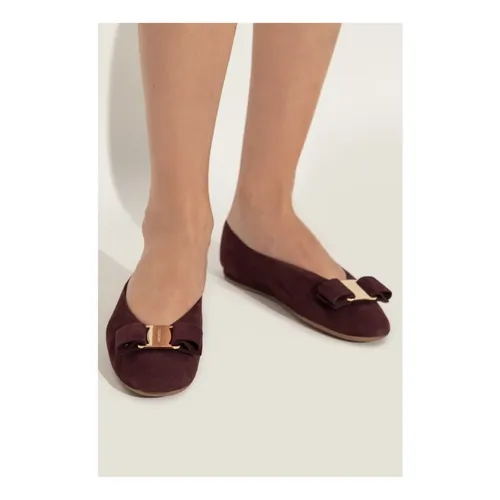 Shoes > Flats > Ballerinas - - Ferragamo - Modalova