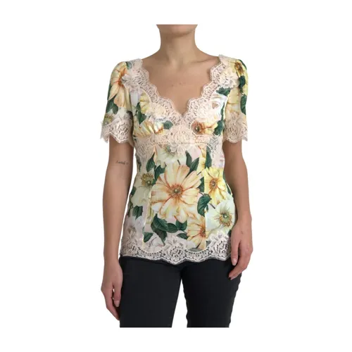 Blouses & Shirts > Blouses - - Dolce & Gabbana - Modalova