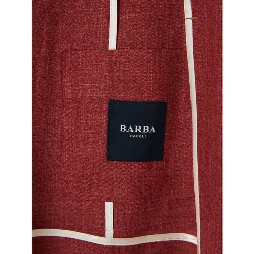 Barba - Jackets > Blazers - Red - Barba - Modalova