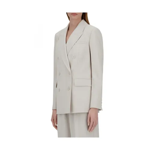 Herno - Jackets > Blazers - Beige - Herno - Modalova