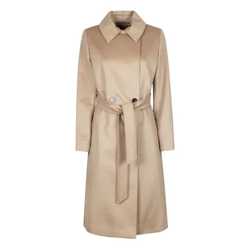 Coats > Belted Coats - - Max Mara Studio - Modalova