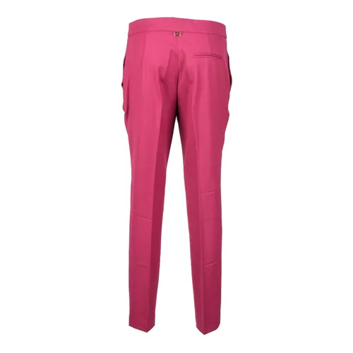 Trousers > Slim-fit Trousers - - Twinset - Modalova