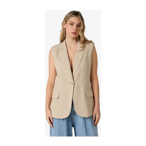 Ibana - Jackets > Vests - Beige - Ibana - Modalova