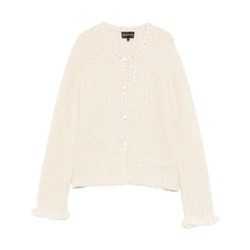 Knitwear > Cardigans - - Emporio Armani - Modalova