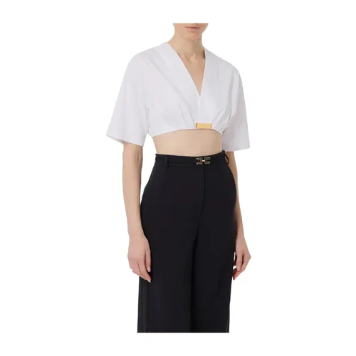 Blouses & Shirts > Blouses - - Elisabetta Franchi - Modalova
