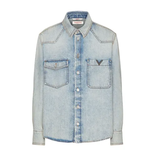 Shirts > Denim Shirts - - Valentino Garavani - Modalova