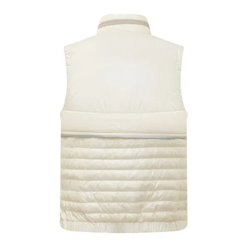 Moncler - Jackets > Vests - White - Moncler - Modalova