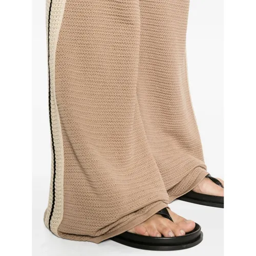Trousers > Wide Trousers - - Palm Angels - Modalova