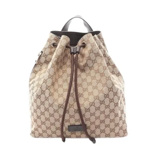 Pre-owned > Pre-owned Bags > Pre-owned Backpacks - - Gucci Vintage - Modalova