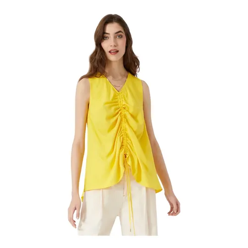 Tops > Sleeveless Tops - - Manila Grace - Modalova