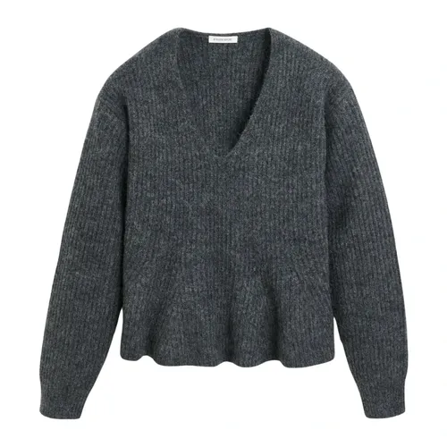 Knitwear > V-neck Knitwear - - By Malene Birger - Modalova