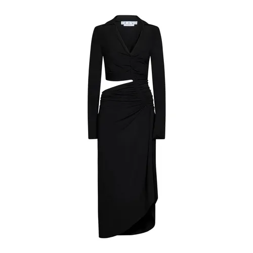 Dresses > Day Dresses > Midi Dresses - - Off White - Modalova